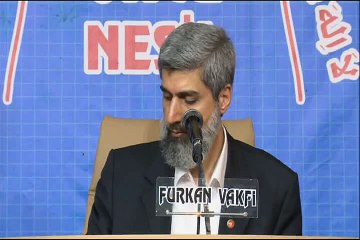 Alparslan KUYTUL Hoca saat 14 te Konferans veriyor @furkanvakfi