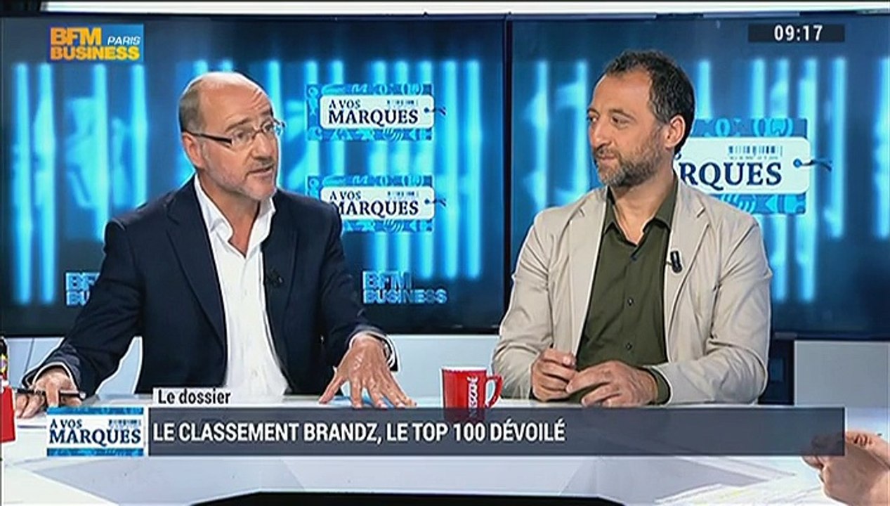 Classement BrandZ: quelles sont les 100 marques les plus valorisées ?: Valéry Pothain, Frank Tapiro et Benoît Tranzer (2/2) - 31/05