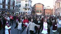 Flash Mob di One Billion Rising a Verona, 14 febbraio 2013