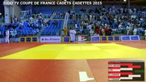 Chpt de France par équipes cadets/cadettes 2015 - Tapis 1 (REPLAY)