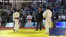 Chpt de France par équipes cadets/cadettes 2015 - Tapis 3 (REPLAY)