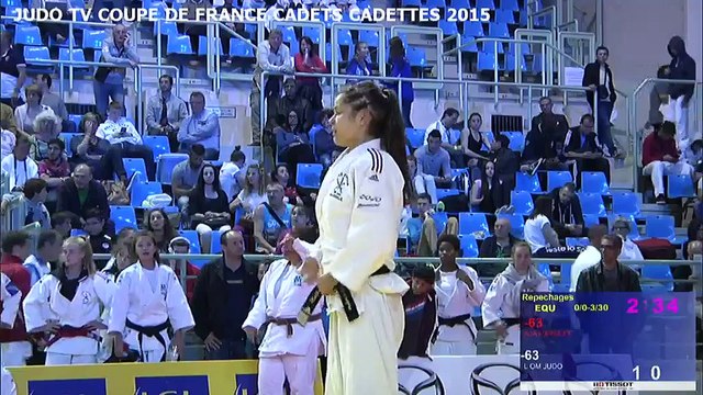 Chpt de France par équipes cadets/cadettes 2015 - Tapis 6 (REPLAY)