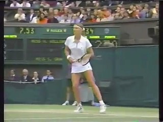 Steffi Graf Tennis Lesson 2 (Dropshot)