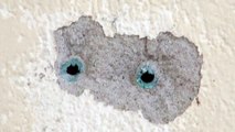 Patching Holes In Walls - How to fix or patch holes in rendered walls.