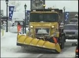 Snow Plow Plowing Snow