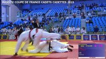 Chpt de France par équipes cadets/cadettes 2015 - Tapis 5 (REPLAY)