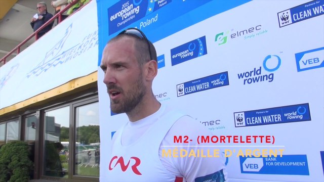 Championnat d'Europe 2015 - Médaille d'argent M2-