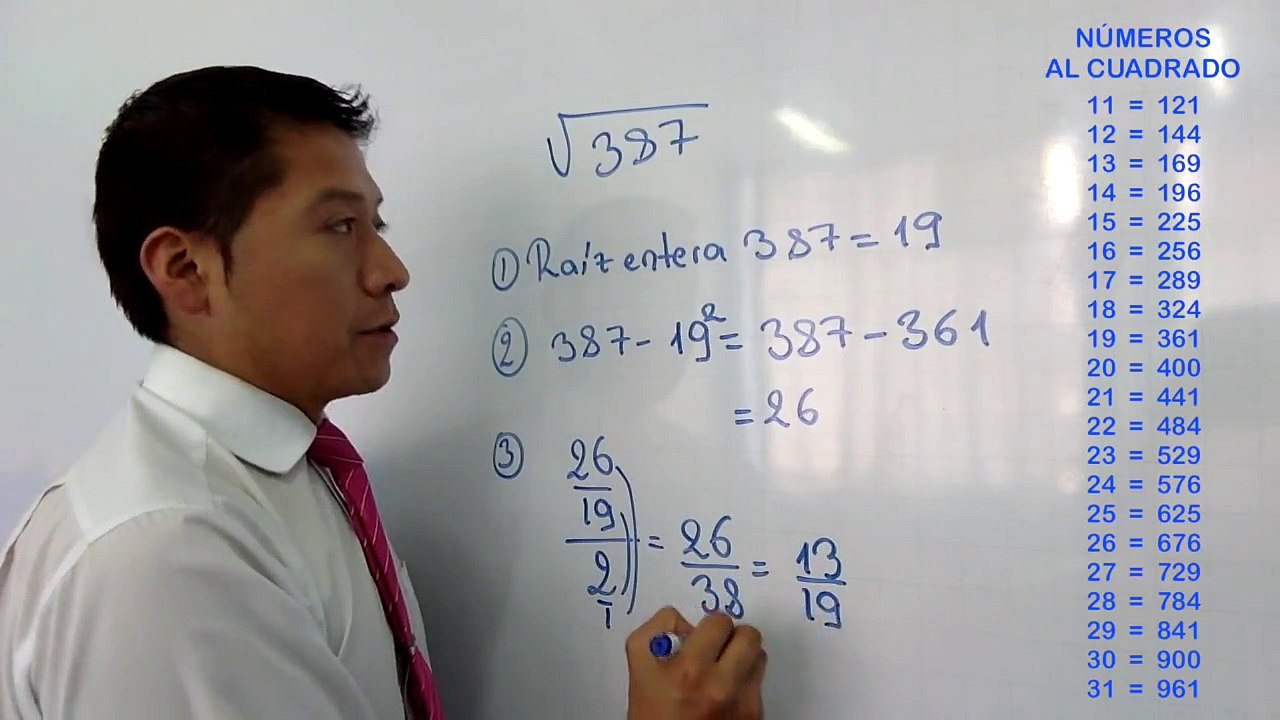 Cómo sacar la raíz cuadrada con decimales y sin calculadora