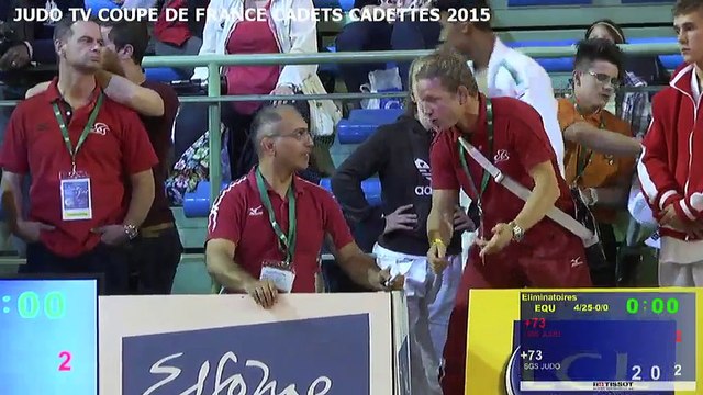 Chpt de France par équipes cadets/cadettes 2015 - Tapis 3 (REPLAY)
