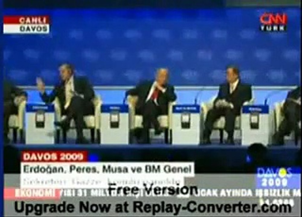 Recep Tayyip Erdogan vs  Perez [with ENG subtitle] (DAVOS)