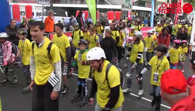 Rennes sur roulettes 2015 : la Rando Pop'