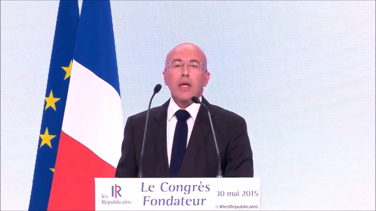 Intervention d'Eric Ciotti au congrès fondateur des Républicains