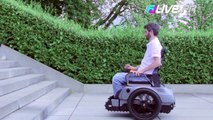 Ils Inventent un Fauteuil Roulant capable de Monter un Escalier