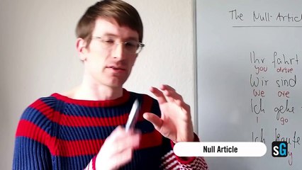 A1 German Grammar Course | Day 04.2-Null Article