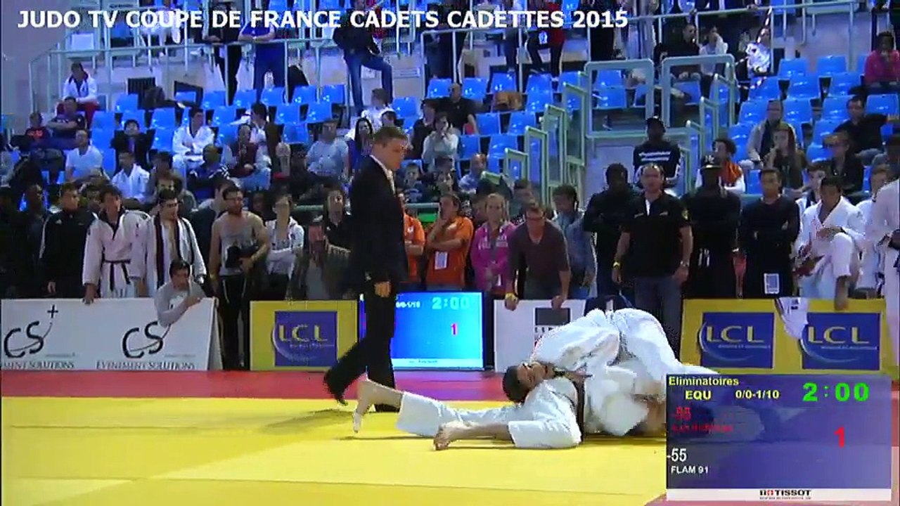Chpt de France par équipes cadets/cadettes 2015 - Tapis 5 (REPLAY)