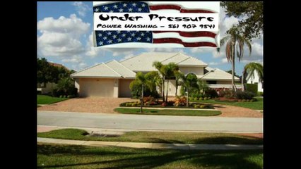Under Pressure Power Wash Saves The Day 561-907-9541 www.underpressure-powerwash.com