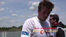 Championnat d'Europe 2015 - Médaille d'argent M2x