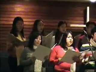 MBCLA Christmas Choir singing "The Little Drummer Boy"