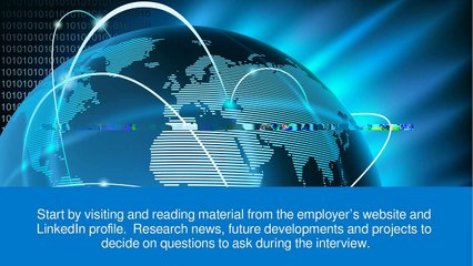 Research The Employer Before A Job Interview