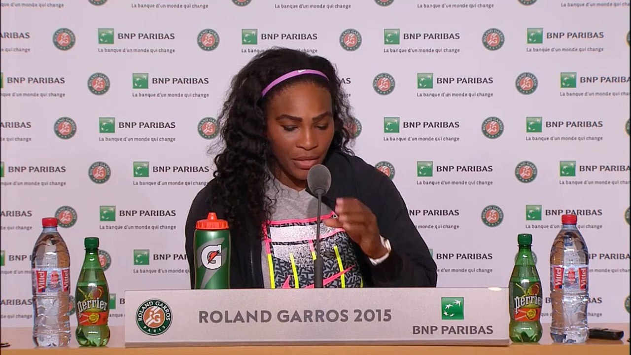 French Open: Serena: 'War komplett am Boden'
