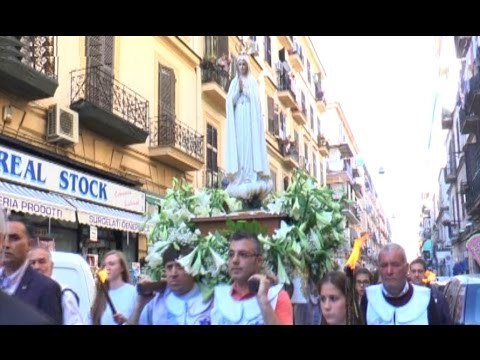 Napoli - Sepe chiude il Mese Mariano (30.05.15)