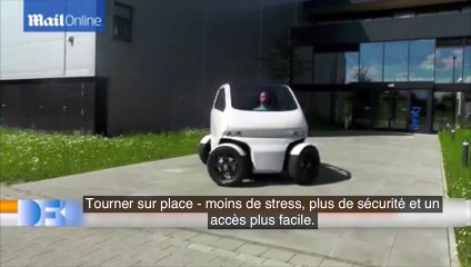 Technologie : une voiture crabe qui rétrécit pour se garer