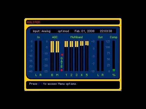 OPTIMOD - FM 8400 PC Control