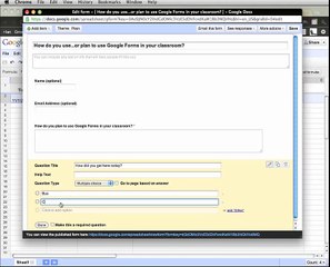 Google Forms Tutorial