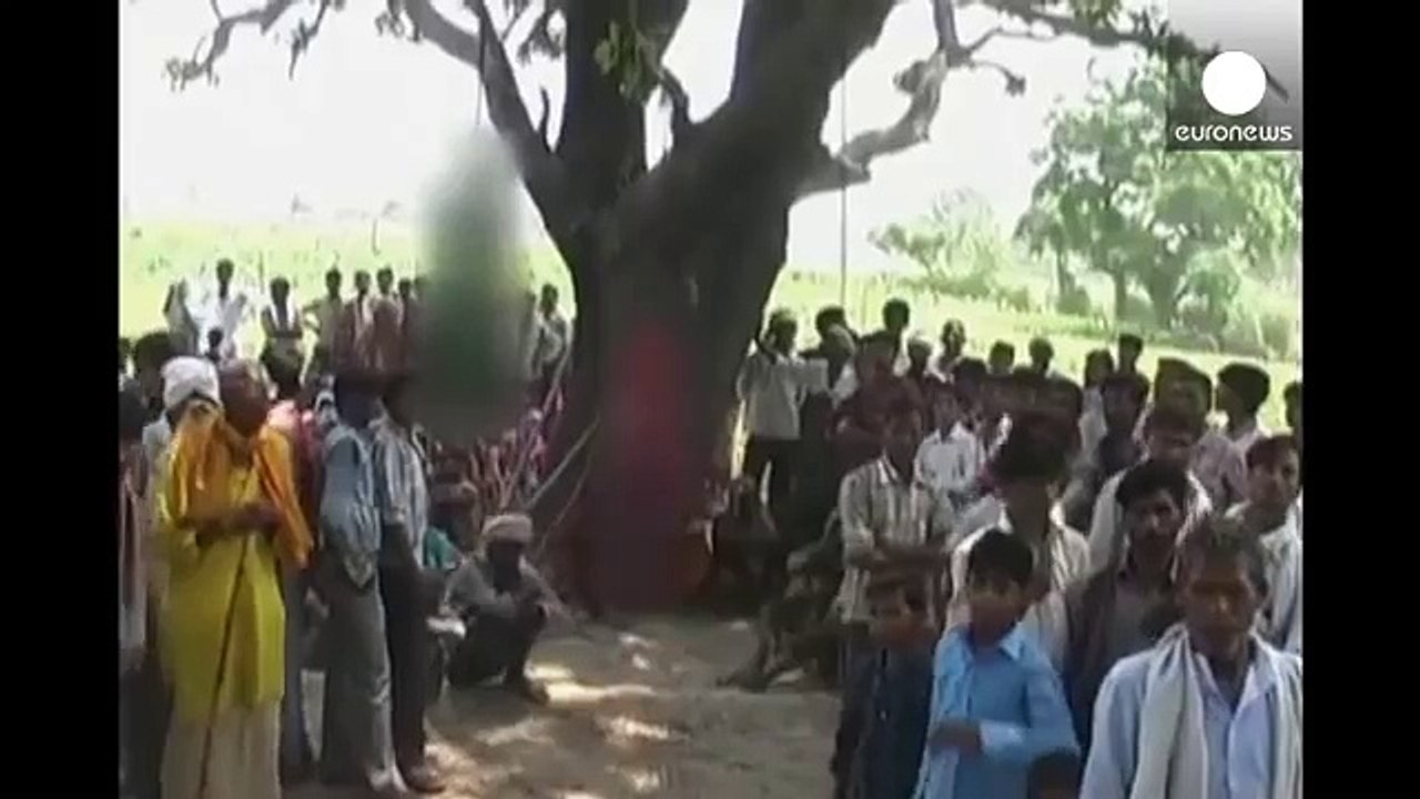 Dos menores violadas y asesinadas aparecen ahorcadas de un árbol en la India
