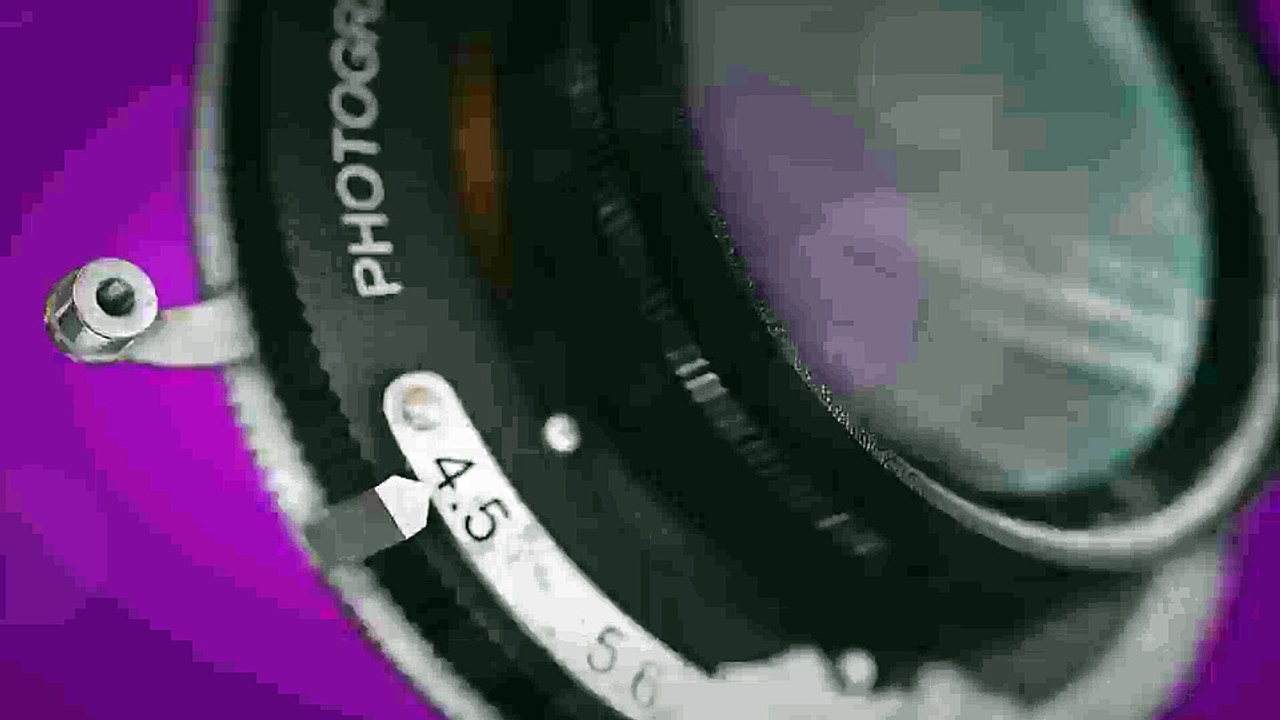 After Effects Project Files - Photographers Logo Vintage Lenses - VideoHive 10046250