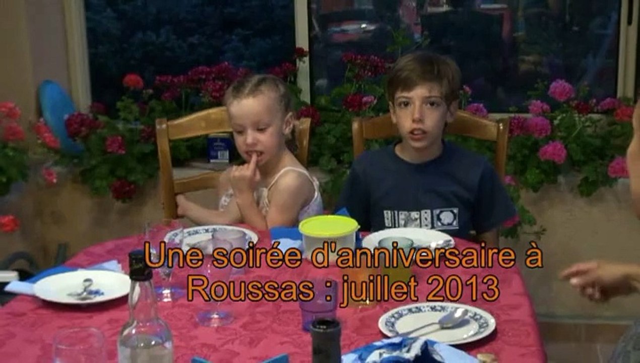 Soirée anniversaire