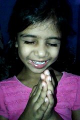 carol praying in Sunday School