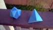2 mini Sonobes (Modular Origami)