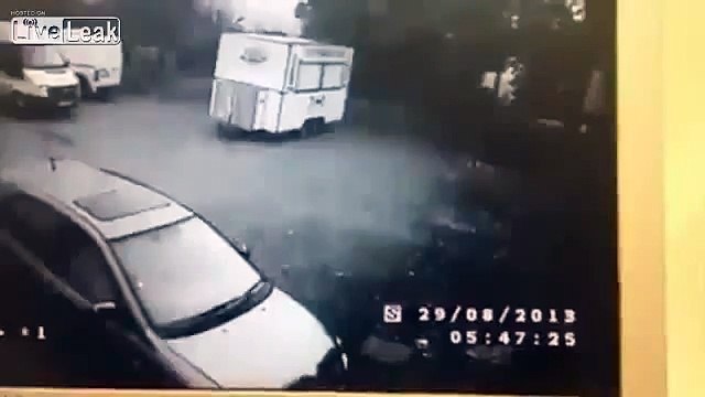 Flicked Cigarette Butt Allegedly Causes Explosion