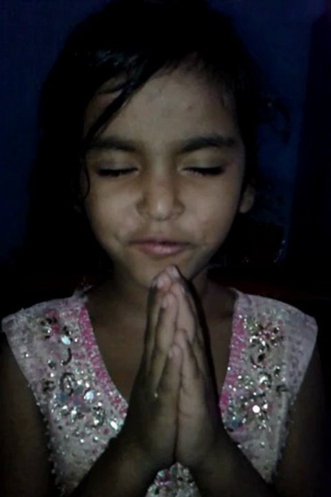 Sneha praying