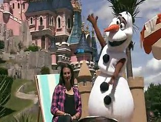 Les célébrités fêtent l'été avec Olaf !
