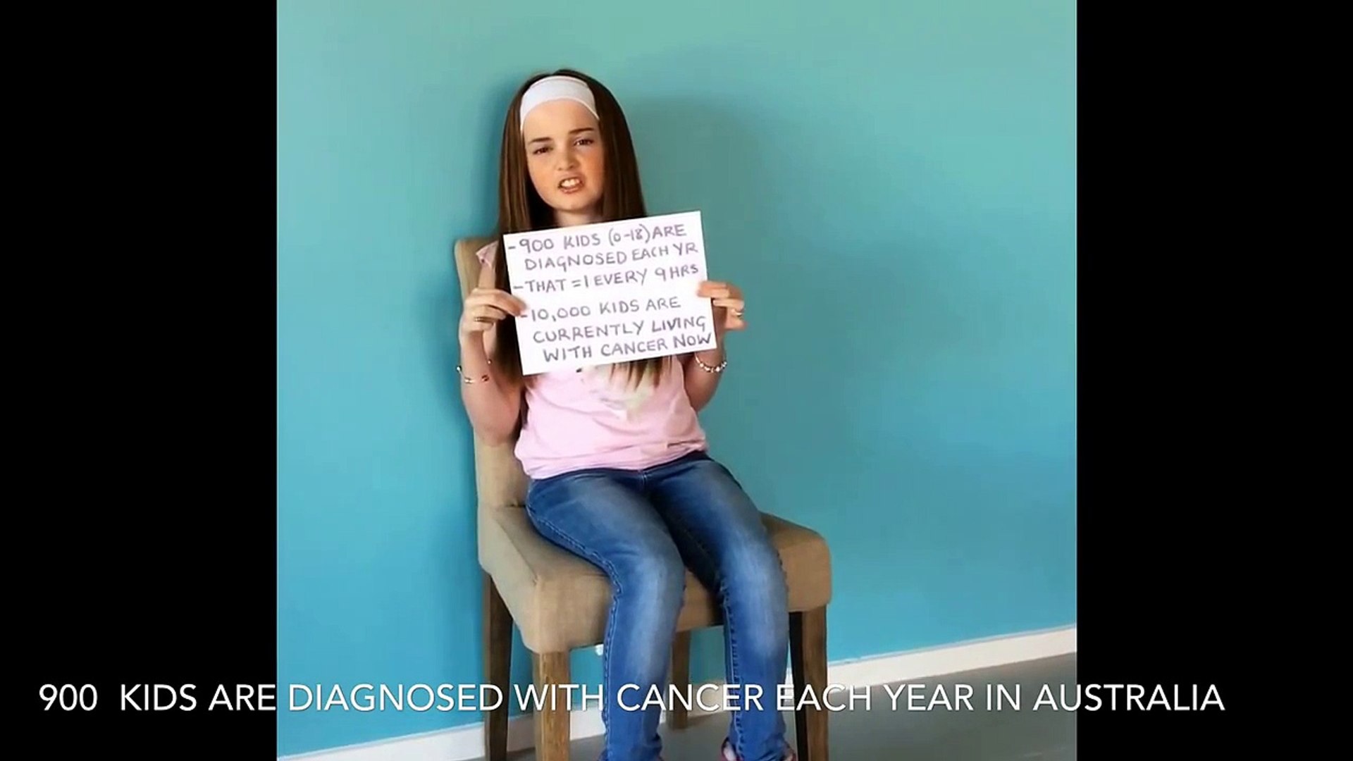 Erin Griffin Raising Childhood Cancer Awareness - Raw