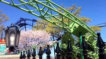Six Flags Over Georgia 2015 Construction Update & Batman Backwards Review