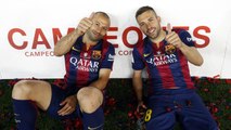 BEHIND THE SCENES: Spanish Cup title celebrations
