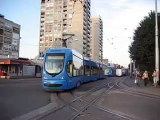 Tram in Zagreb - Koncar 2200 Straßenbahn