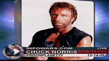 Chuck Norris Back on Alex Jones Tv 1/3:Impeach Obama If He Tries To Enforce Copenhagen Agreement