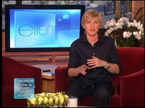 Stacy Westfall on the Ellen Show