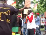 GHANAIAN IN ITALY DOING DEMONSTRATION AGAINST GHANA GOVERNMENT