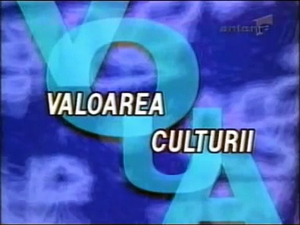 VOUA - Valoarea culturii