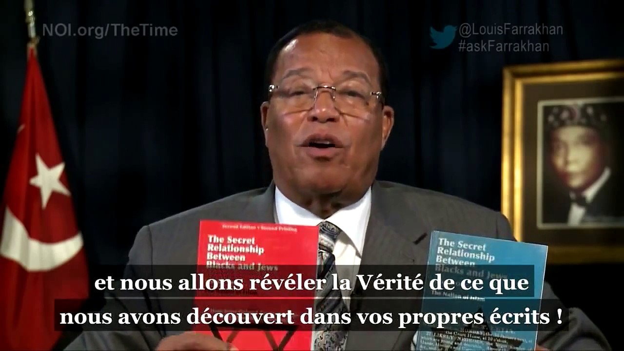 La VERITE sur La Relation secrète entre les noirs et les juifs, Ministre Louis Farrakhan
