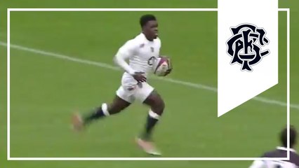 Awesome chip and try - Wade hat trick - England v Barbarians