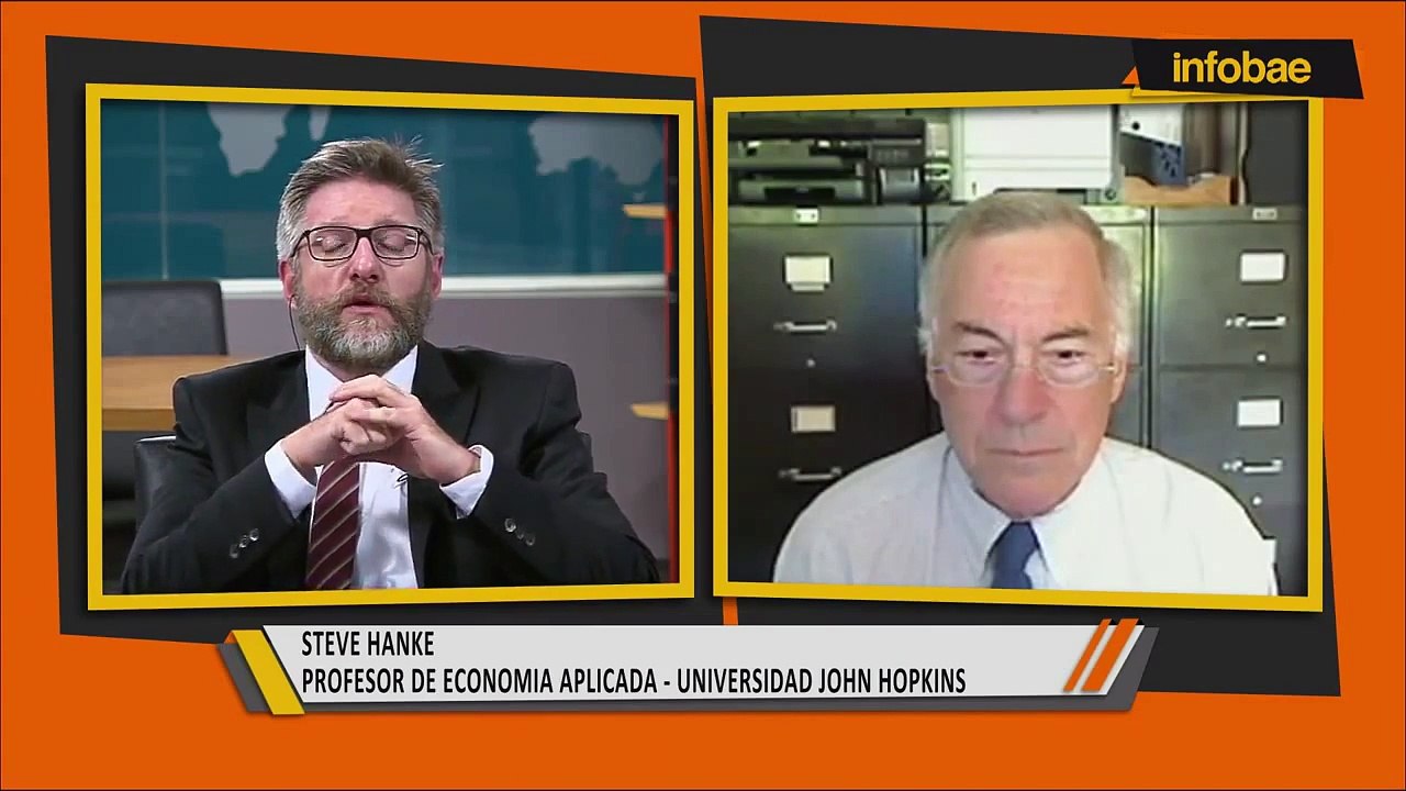 Steve Hanke comenta los problemas económicos de Argentina en Infobae TV