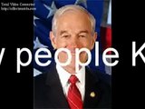 BILL CLINTON SECRETLY SUPPORTS RON PAUL