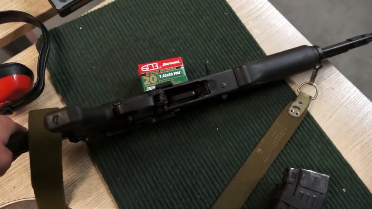 AK-47 Saiga M3 7.62x39 EXP-01 Russian and Mosin Nagant Test at Shooting Range