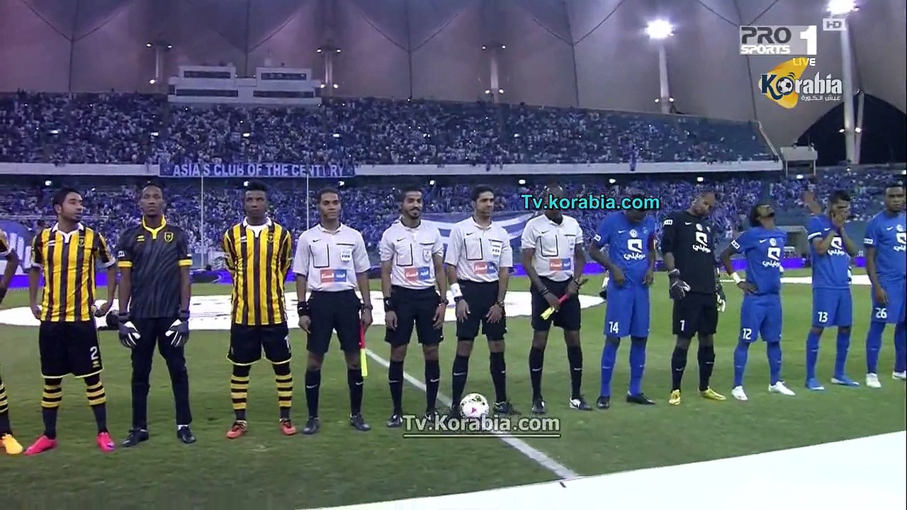 دخلة جماهير الهلال في كلاسيكو السعودية